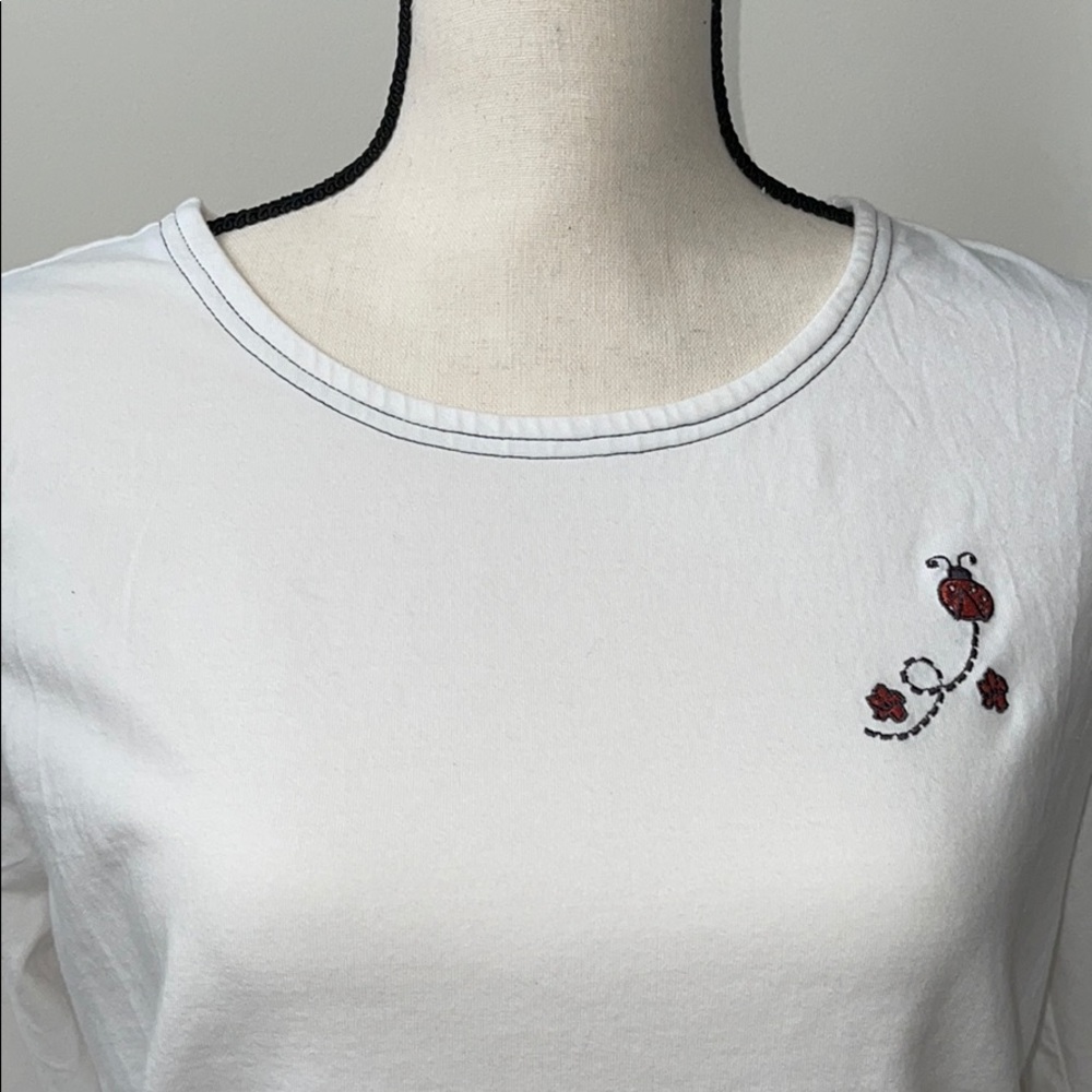 Disney Mickey Minnie 3/4 Sleeve Tee Shirt - Picture 4 of 15
